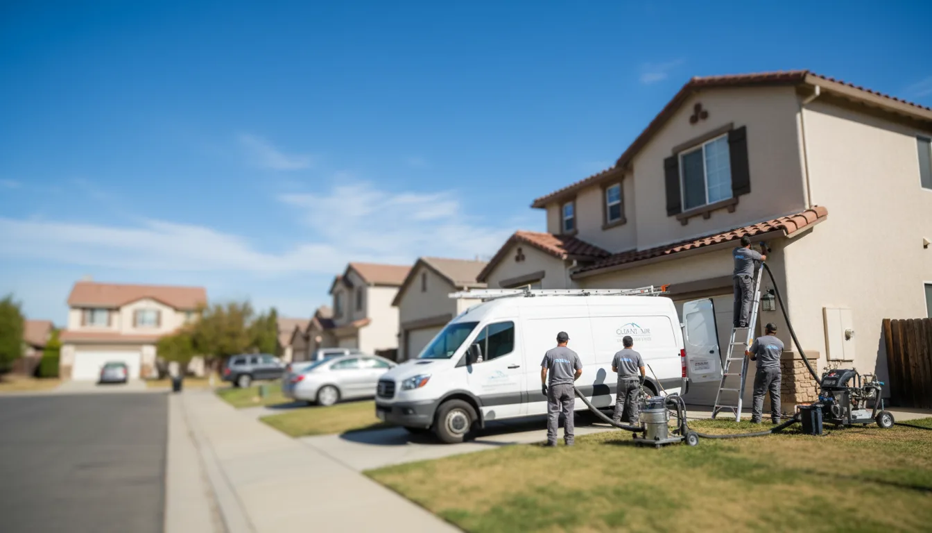 Air Duct Cleaning in Middletown, CA near me
